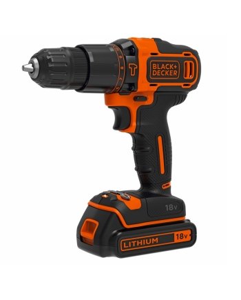 18V CORDLESS HAMMER DRILL BLACK & DECKER BDCHD18K