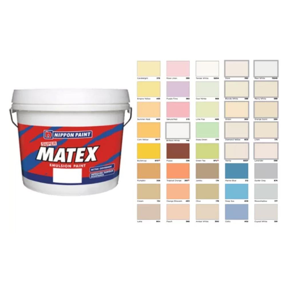 NIPPON SUPERMATEX EMULSION PAINT 7L WHITE