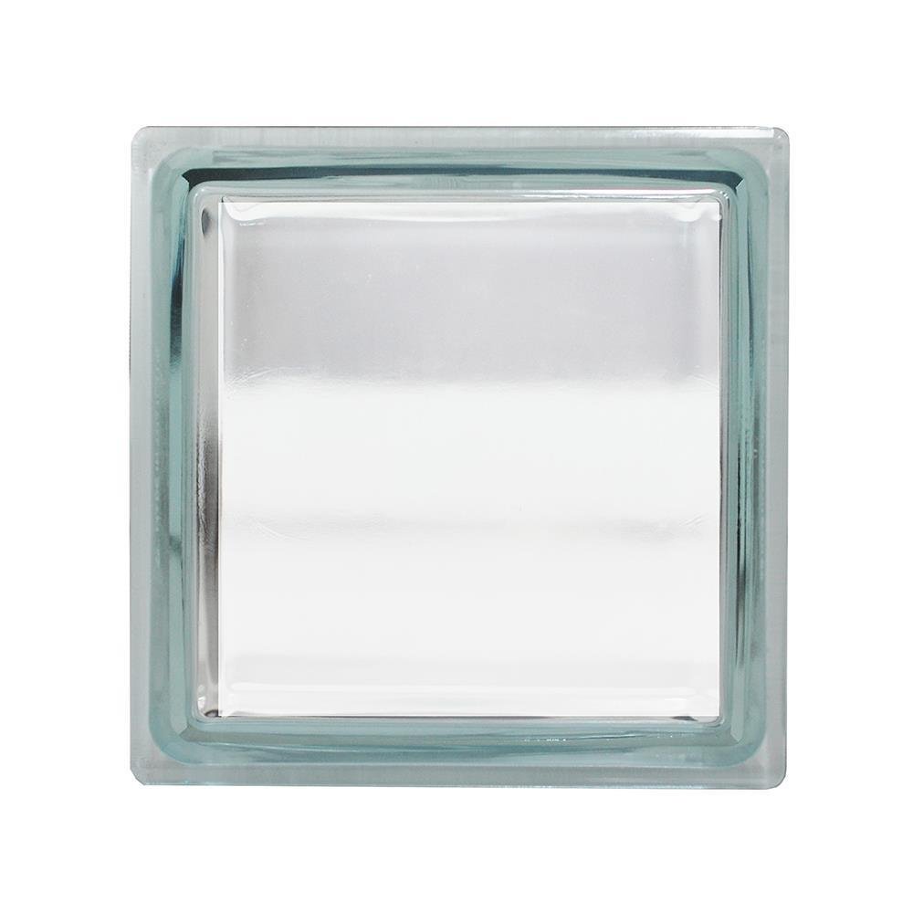 CHANG KAEW GLASS BLOCK 19X19X8CM DAZZLING DIAMOND WHITE CLEAR
