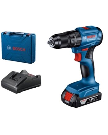 CORDLESS IMPACT DRILL BOSCH GSB185-LI 13MM 18V (BATTERY INCLUDED)