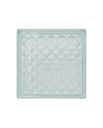 CHANG KAEW GLASS BLOCK 19X19X8CM FINE GEM CLEAR